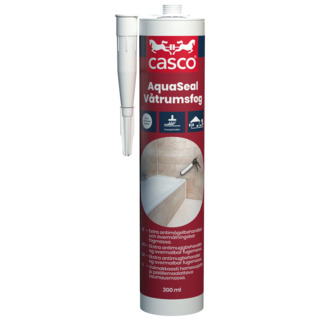 FOGMASSA AQUASEAL CASCO GRÅ 300ML 490106